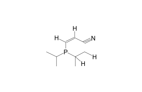 CIS-BETA-DIISOPROPYLPHOSPHINOACRYLONITRIL