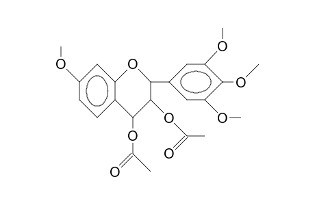 3,4-Diacetoxy-3',4',5',7-tetramethoxyflavane