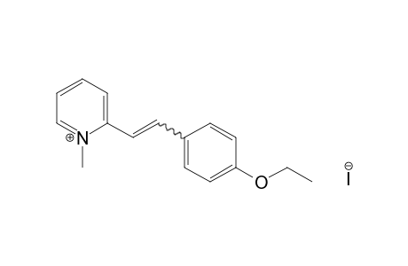 2-(p-ethoxystyryl)-1-methylpyridinium iodide