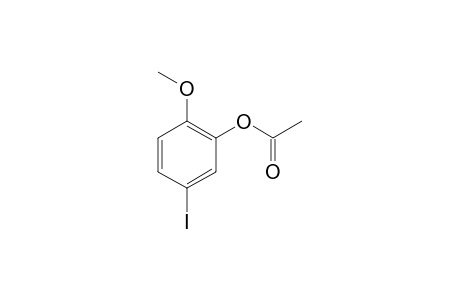 5-Iodo-2-methoxyphenyl acetate
