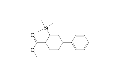 Methyl 4-phenyl-2-(trimethylsilyl)cyclohexane-carboxylate