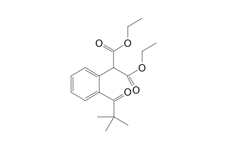 2-(2-pivaloylphenyl)malonic acid diethyl ester