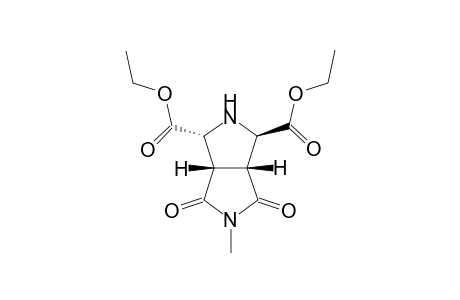 Diethyl (1R,3R,3aR,6aS)-5-methyl-4,6-dioxooctahydropyrrolio[3,4-c]pyrrole-1,3-dicarboxylate