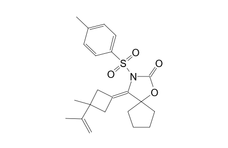 4-(3-Isopropenyl-3-methylcyclobutylidene)-3-(p-toluenesulfonyl)-1-oxa-3-azasporo[4.4]nonan-2-one