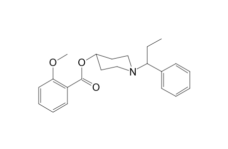 1-(1-Phenylpropyl)piperidin-4-yl-2-methoxy benzoate