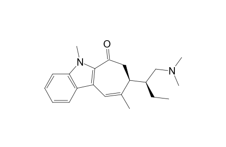 Cyclohept[b]indol-6(5H)-one, 8-[1-[(dimethylamino)methyl]propyl]-7,8-dihydro-5,9-dimethyl-, [S-(R*,R*)]-