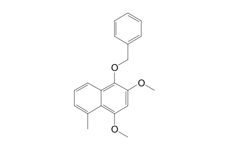 1-Benzoxy-2,4-dimethoxy-5-methyl-naphthalene