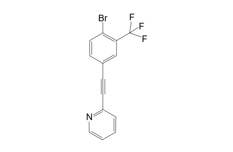 1-Bromo-4-(2-ethynylpyridine)-2-(trifluoromethyl)benzene