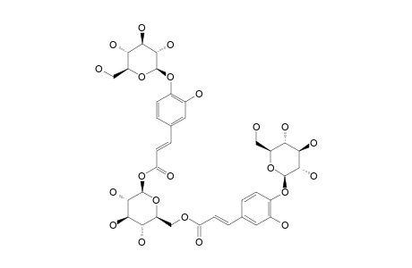 SCROCAFFESIDE-C;1,6-DI-O-[4-O-(BETA-D-GLUCOPYRANOSYL)-(E)-CAFFEOYL]-BETA-D-GLUCOPYRANOSIDE