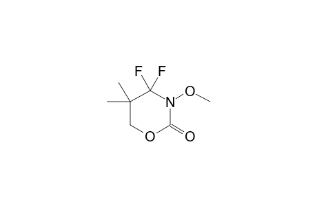 4,4-DIFLUORO-4,5-DIHYDRO-5,5-DIMETHYL-N-METHOXYOXAZINE-2-ONE