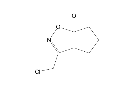 4,5-TRIMETHYLENE-3-CHLOROMETHYL-5-HYDROXY-4,5-DIHYDRO-ISOXAZOLE