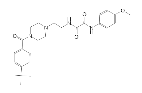 ethanediamide, N~1~-[2-[4-[4-(1,1-dimethylethyl)benzoyl]-1-piperazinyl]ethyl]-N~2~-(4-methoxyphenyl)-
