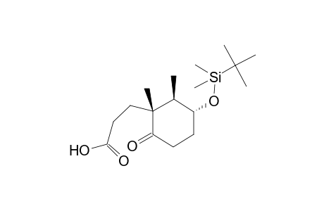 (1R,2R,3R)-(-)-3-[3-(tert-Butyldimethylsiloxy)-1,2-dimethyl-6-oxocyclohexyl]propionic acid