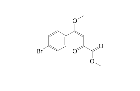 (E)-4-(4-Bromophenyl)-4-methoxy-2-oxo-but-3-enoic acid ethyl ester