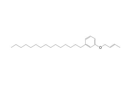 1-But-2-enyloxy-3-n-pentadecylbenzene