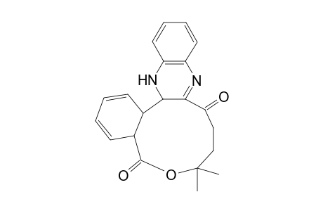 7,7-Dimethyl-8,9,10,12,13,14,15-hexahydro-5H-[2]benzoxecino[7,8-b]quinoxaline-5,10(7H)-dione