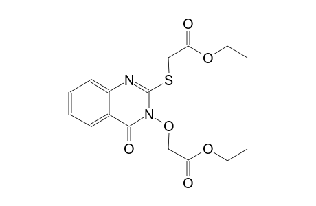 ethyl [(3-(2-ethoxy-2-oxoethoxy)-4-oxo-2(4H)-quinazolinyl)sulfanyl]acetate