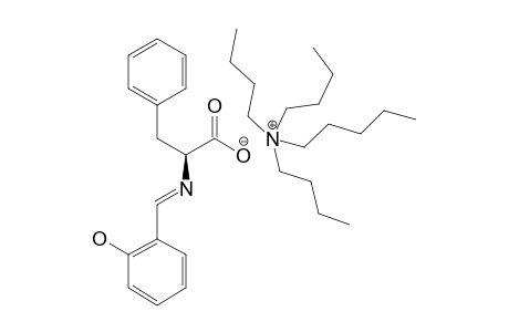 N-(L-PHENYLALANINE)-SALICYLALDEHYDE-TETRABUTYLAMMONIUM-SALT