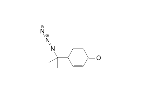 4-(1-Azido-1-methylethyl)cyclohex-2-enone