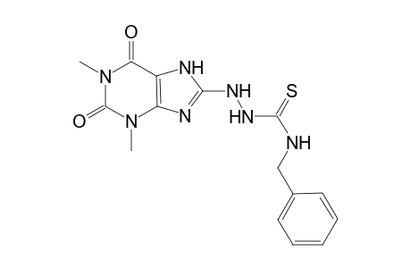 N-benzyl-2-(1,3-dimethyl-2,6-dioxo-2,3,6,7-tetrahydro-1H-purin-8-yl)hydrazinecarbothioamide