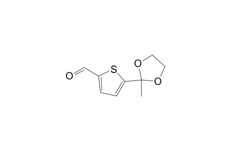 2-Thiophenecarboxaldehyde, 5-(2-methyl-1,3-dioxolan-2-yl)-