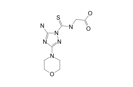 (3-MORPHOLINO-5-AMINO-1H-1,2,4-TRIAZOL-1-YL)-THIOCARBONYLAMINO-ACETIC-ACID