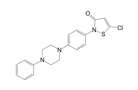 2-(4-(4'-phenylpiperazino)phenyl)-5-chloro-3(2H)-isothiazolone