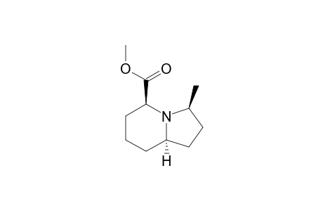 R-3-METHYL-1,2,3,5,6,7,8,T-8A-OCTAHYDRO-INDOLIZIN-C-5-CARBOXYLIC-ACID,METHYLESTER