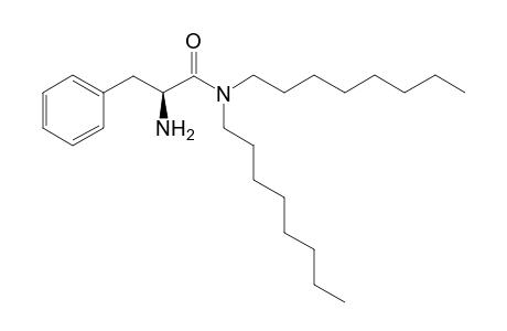 2(S)-Amino-3-phenyl-propanoic dioctylamide