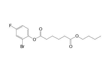 Adipic acid, 2-bromo-4-fluorophenyl butyl ester