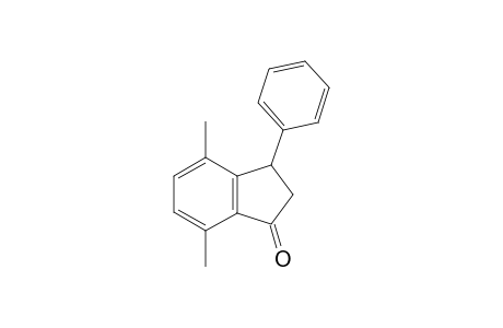 4,7-Dimethyl-3-phenylindan-1-one
