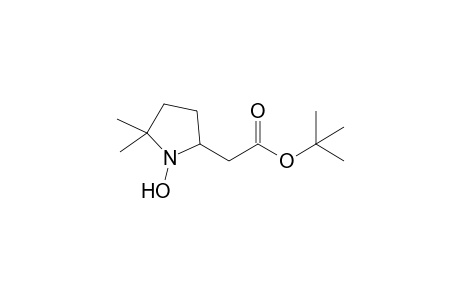 2-(1-hydroxy-5,5-dimethyl-2-pyrrolidinyl)acetic acid tert-butyl ester