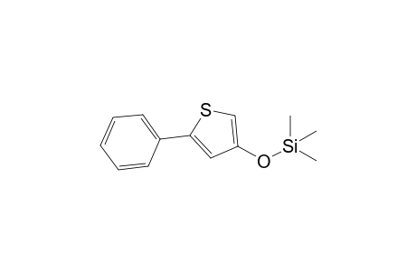 2-Phenyl-4-(trimethylsilyloxy)thiophene
