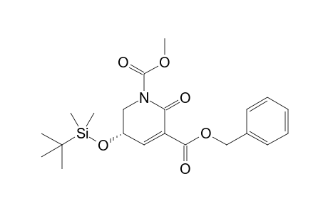 (S)-(+)-3-(Benzyloxycarbonyl)-5-(tert-butyldimethylsilyloxy)-1-(methoxycarbonyl)-5,6-dihydro-2(1H)-pyridone