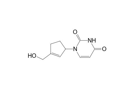 1-( 3'-Hydroxymethyl-2'-cyclopentenyl)-uracil