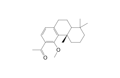 5-Methyoxy-6-acetyl-1,2,3,4,4a,9,10,10a-octahydro-1,1,4a.beta.-trimethylphenanthrene