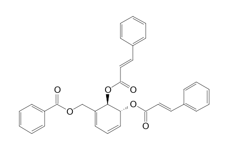 2-Propenoic acid, 3-phenyl-, 3-[(benzoyloxy)methyl]-3,5-cyclohexadiene-1,2-diyl ester, [1R-[1.alpha.(E),2.beta.(E)]]-
