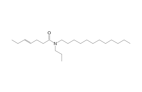 Hept-4-enoylamide, N-propyl-N-dodecyl-