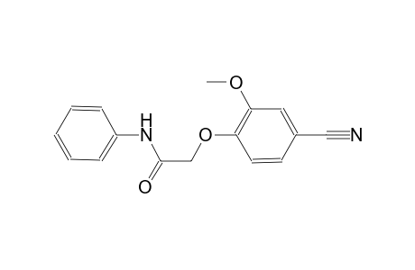 2-(4-cyano-2-methoxyphenoxy)-N-phenylacetamide