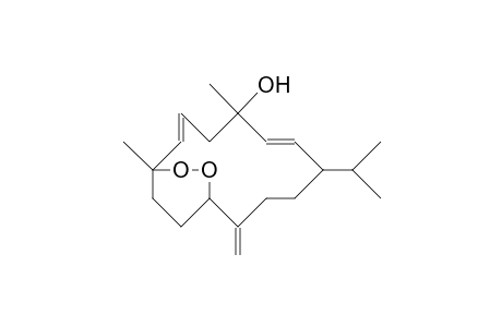 (1S,2E,4S,6E,8X,11S)-8,11-Epidoxy-2,6,12(20)-cembratrien-4-ol