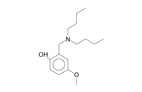 Phenol, 2-[(dibutylamino)methyl]-4-methoxy-