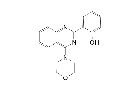 2-[4-(4-morpholinyl)-2-quinazolinyl]phenol