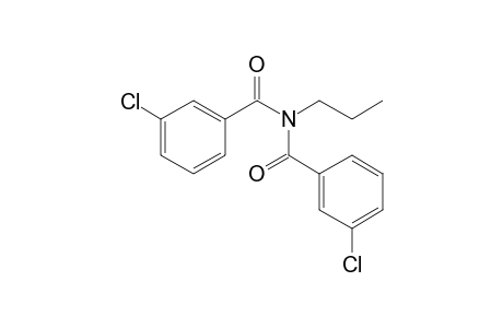 Benzamide, 3-chloro-N-(3-chlorobenzoyl)-N-propyl-