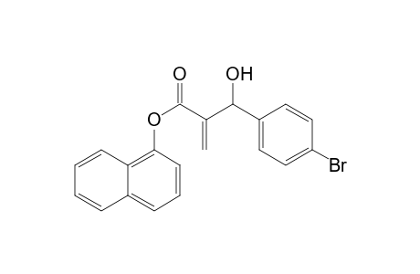 2-(Hydroxy(4-bromophenyl)methyl)acrylic acid naphthalen-1-yl ester