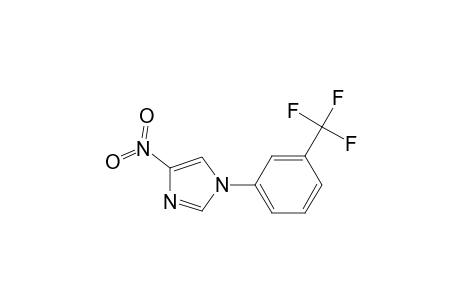 4-Nitro-1-{3-(trifluoromethyl)phenyl}-1H-imidazole