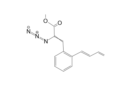 Methyl .alpha.-azido-2-(buta-1',3'-dienyl)cinnamate