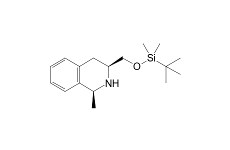 tert-Butyl-dimethyl-[[(1S,3S)-1-methyl-1,2,3,4-tetrahydroisoquinolin-3-yl]methoxy]silane