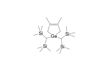 1H-germole, 1,1-bis(bis-trimethylsilanyl)methyl-3,4-dimethyl-2,5-dihydro-
