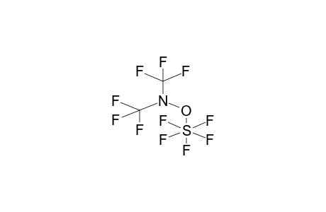 HYDROXYLAMINE, BIS(TRIFLUOROMETHYL)-O-PENTAFLUOROSULPHIDE