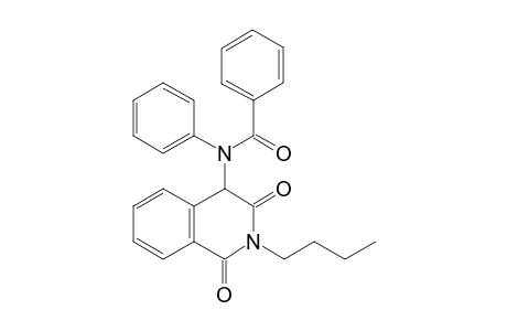 N-(2-Butyl-1,3-dioxo-1,2,3,4-tetrahydroisoquinolin-4-yl)-N-phenylbenzamide